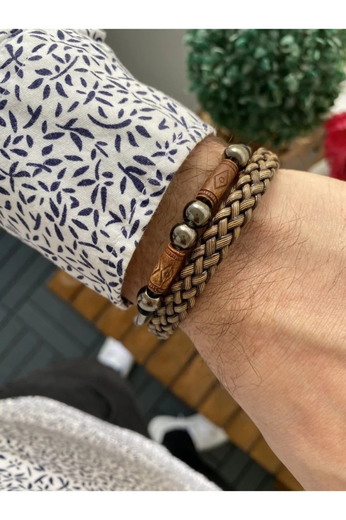 Men's Gemstone Bracelet