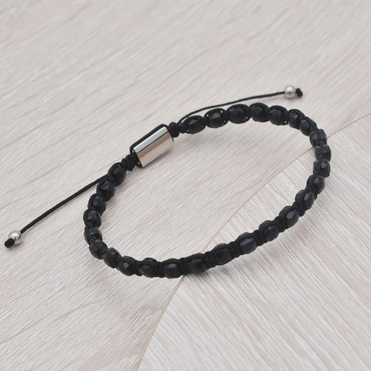 Handcrafted Hematite Natural Stone Bracelet - Positive Energy