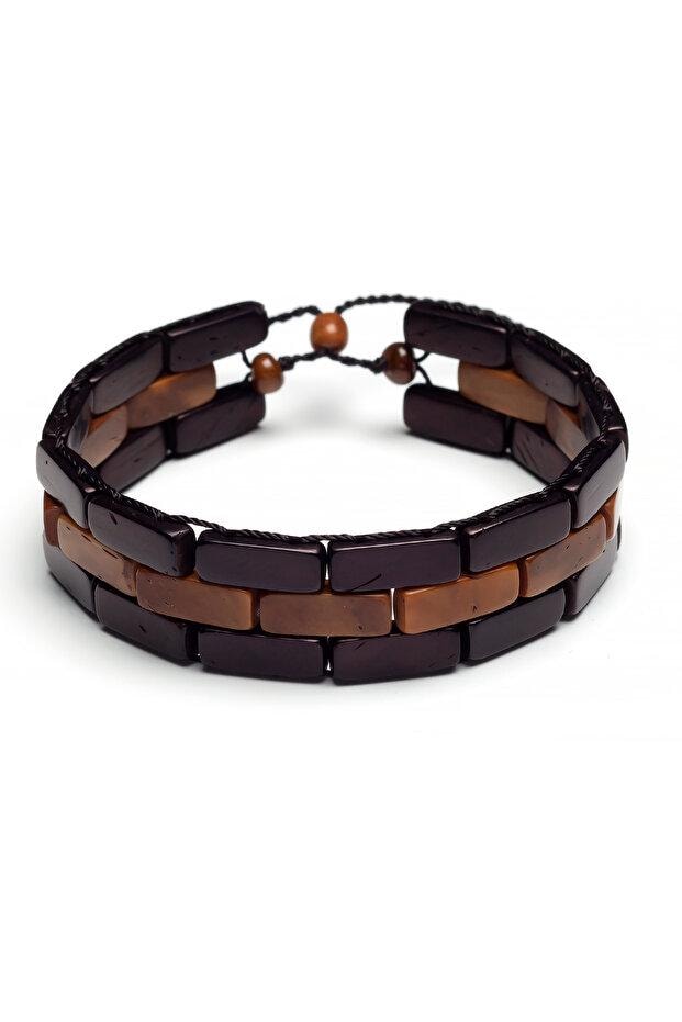 Handcrafted Kuka Wood Bracelet | Unique Handmade Style for Men