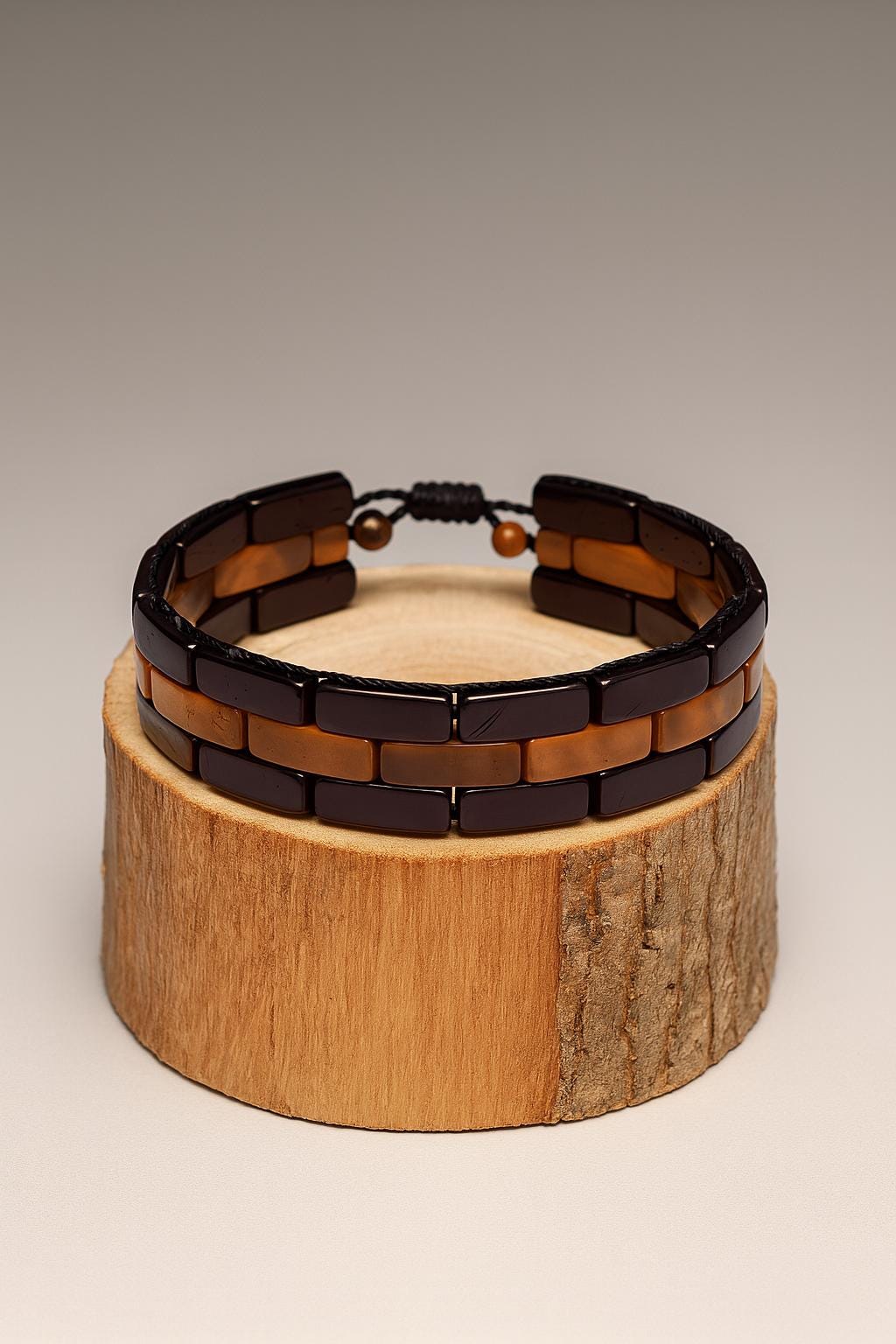 Handcrafted Kuka Wood Bracelet | Unique Handmade Style for Men
